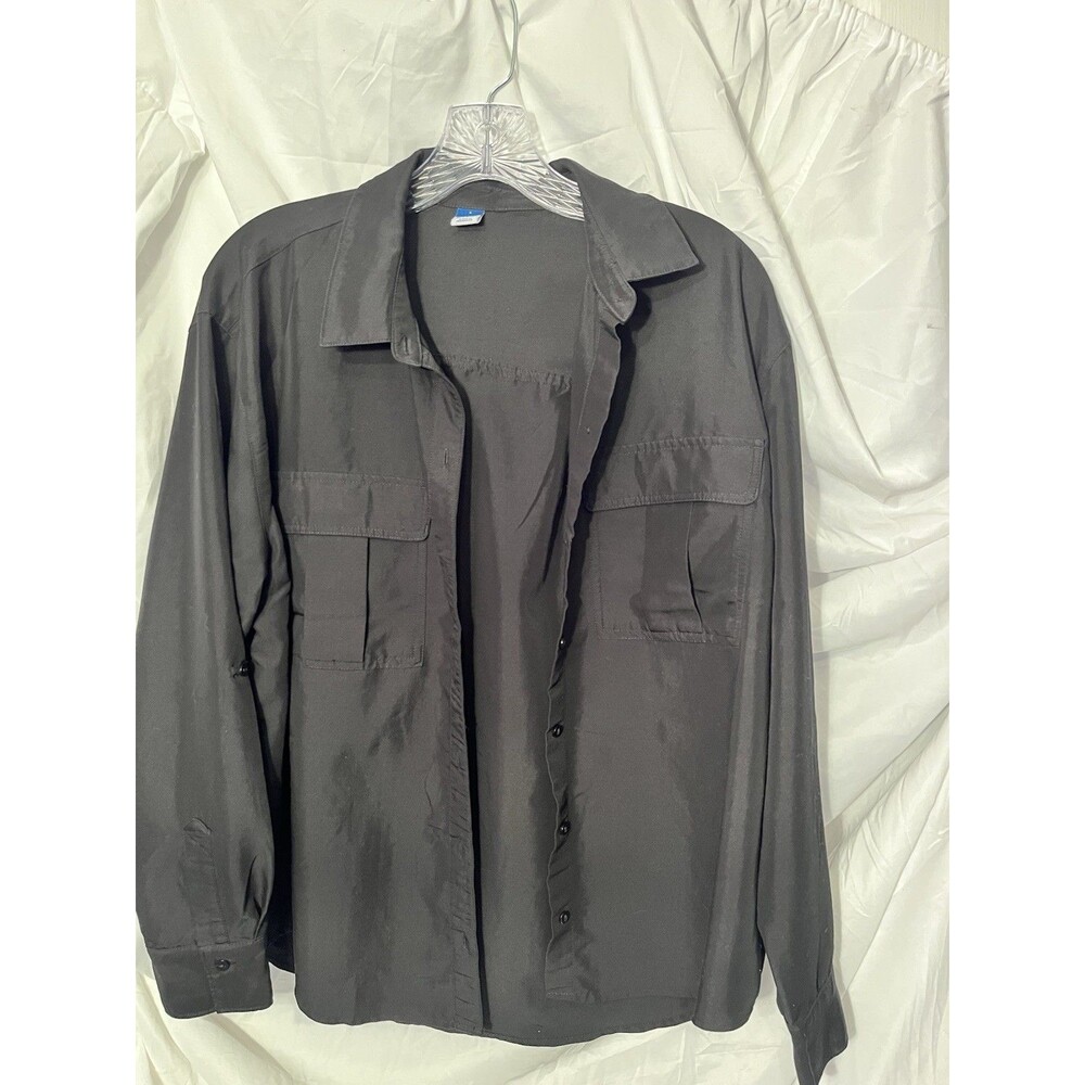 Woman's Old Navy Blouse Black Large